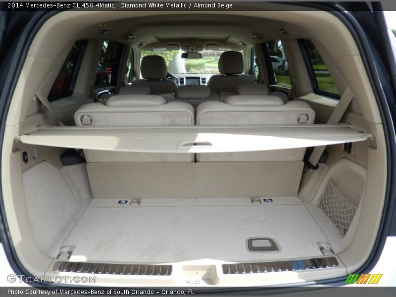 Diamond White Metallic / Almond Beige 2014 Mercedes-Benz GL 450 4Matic