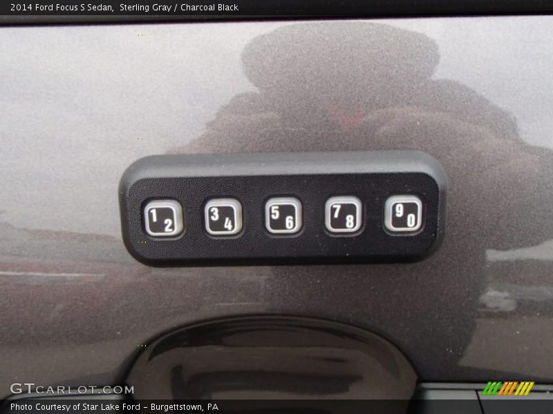Sterling Gray / Charcoal Black 2014 Ford Focus S Sedan