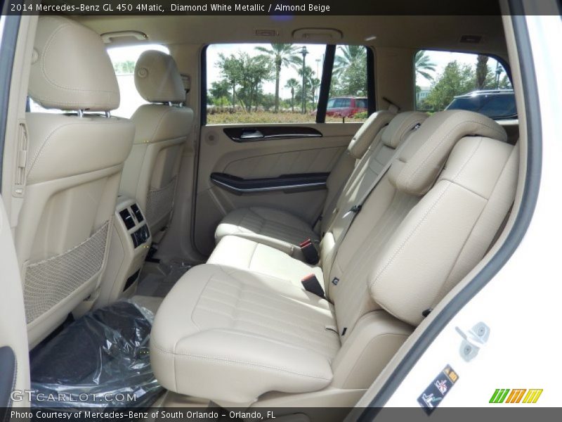 Diamond White Metallic / Almond Beige 2014 Mercedes-Benz GL 450 4Matic