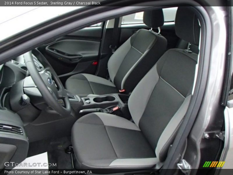 Sterling Gray / Charcoal Black 2014 Ford Focus S Sedan