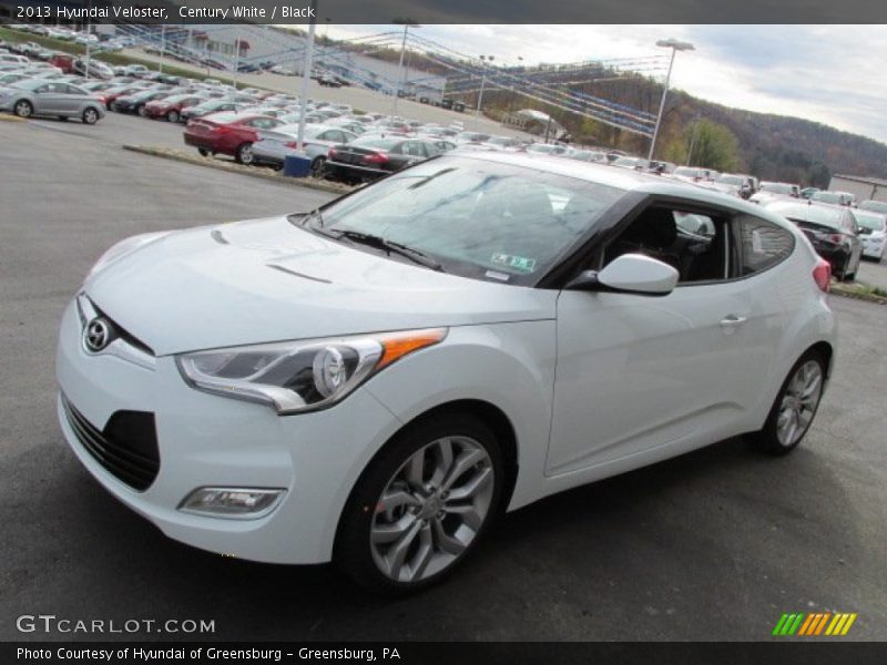 Century White / Black 2013 Hyundai Veloster