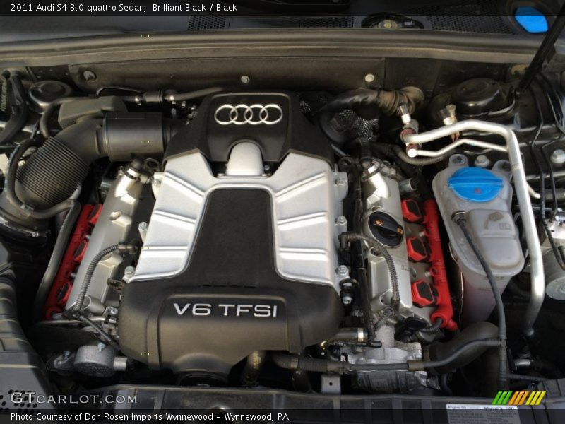 Brilliant Black / Black 2011 Audi S4 3.0 quattro Sedan