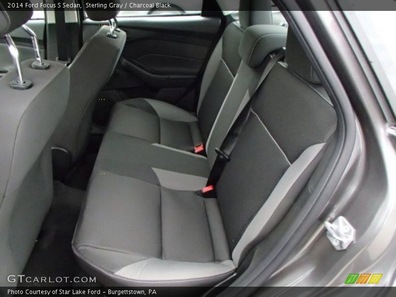 Sterling Gray / Charcoal Black 2014 Ford Focus S Sedan