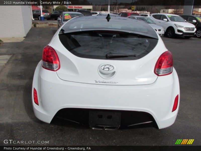 Century White / Black 2013 Hyundai Veloster