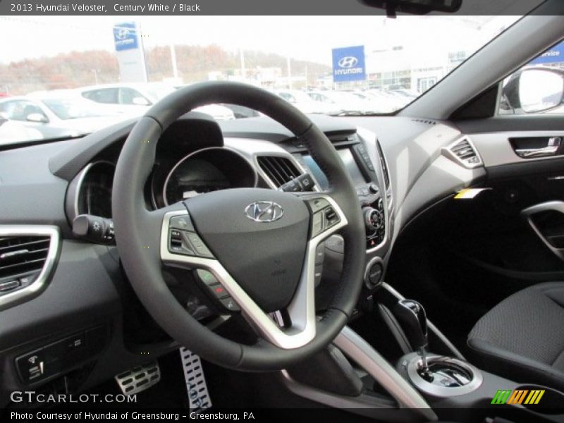 Century White / Black 2013 Hyundai Veloster