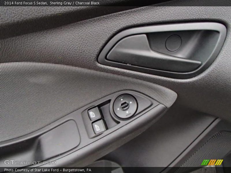 Sterling Gray / Charcoal Black 2014 Ford Focus S Sedan