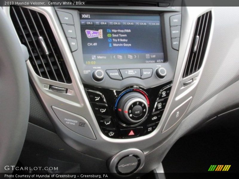 Century White / Black 2013 Hyundai Veloster