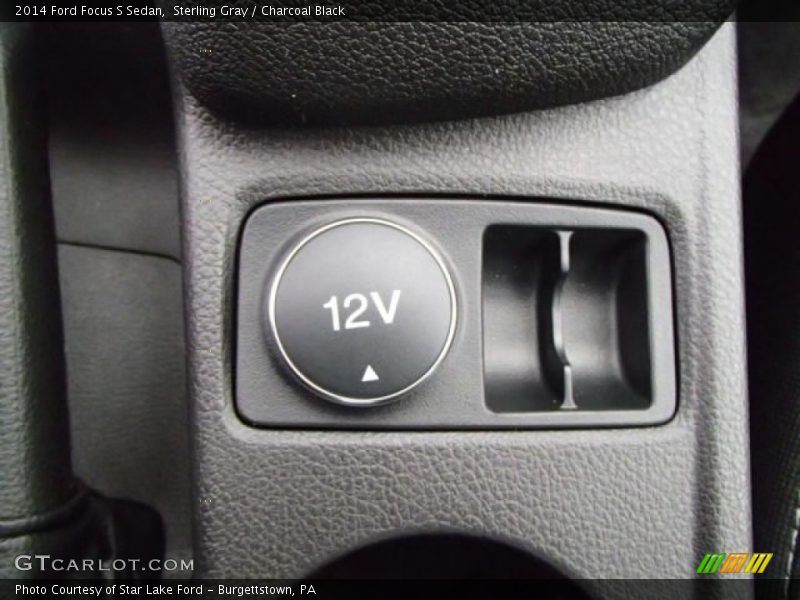 Sterling Gray / Charcoal Black 2014 Ford Focus S Sedan