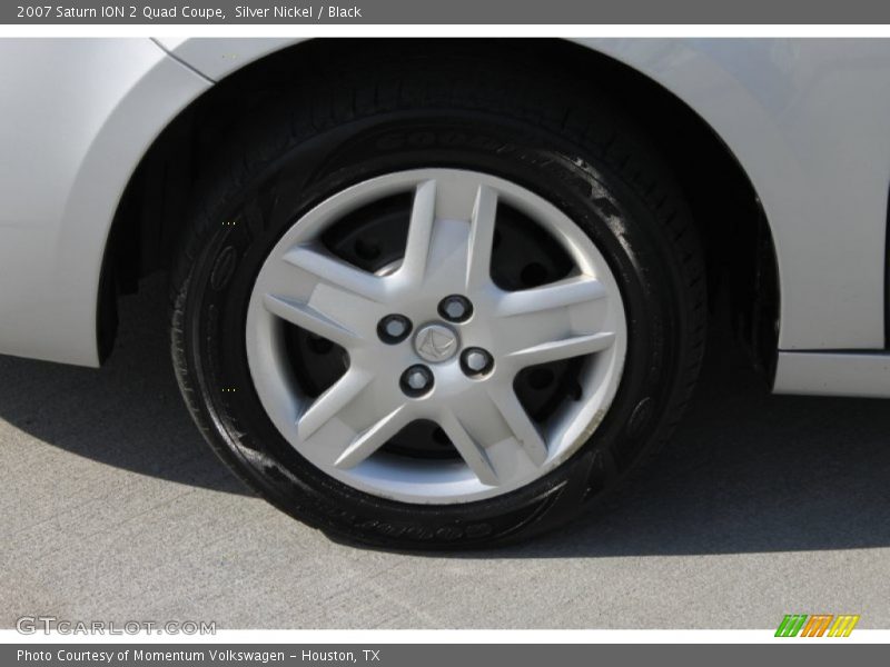 Silver Nickel / Black 2007 Saturn ION 2 Quad Coupe