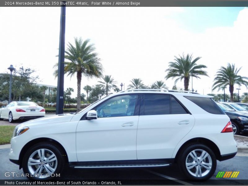 Polar White / Almond Beige 2014 Mercedes-Benz ML 350 BlueTEC 4Matic