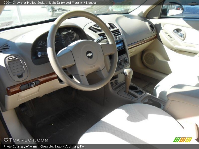 Light Driftwood Metallic / Neutral 2004 Chevrolet Malibu Sedan