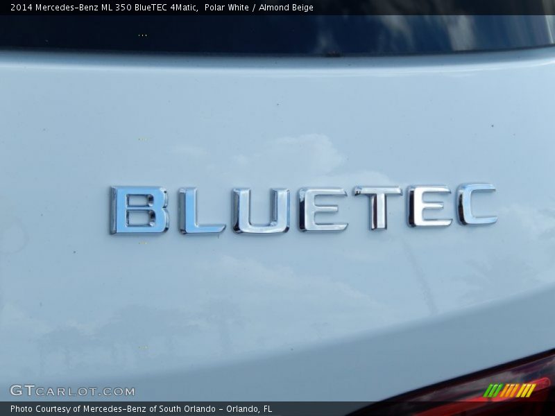 Polar White / Almond Beige 2014 Mercedes-Benz ML 350 BlueTEC 4Matic