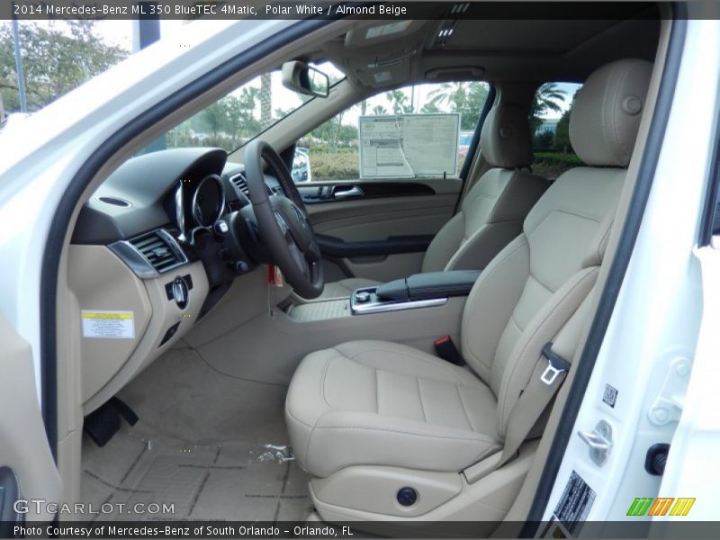Polar White / Almond Beige 2014 Mercedes-Benz ML 350 BlueTEC 4Matic