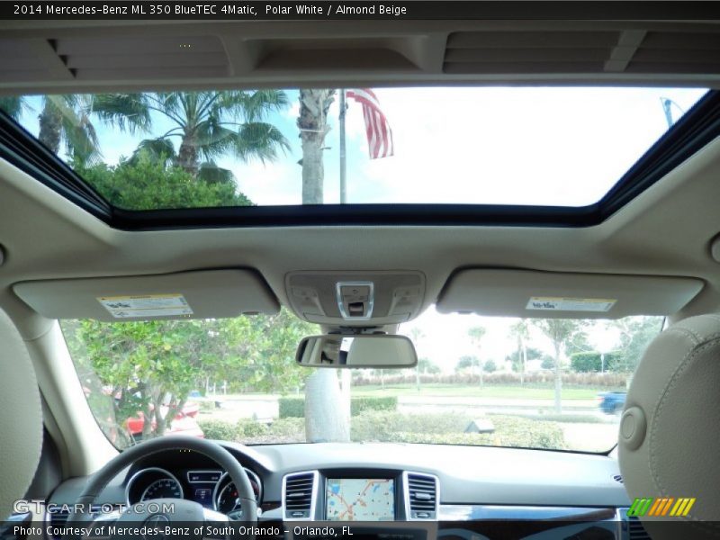 Polar White / Almond Beige 2014 Mercedes-Benz ML 350 BlueTEC 4Matic