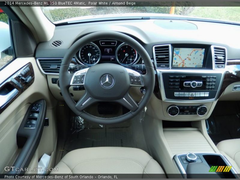 Polar White / Almond Beige 2014 Mercedes-Benz ML 350 BlueTEC 4Matic