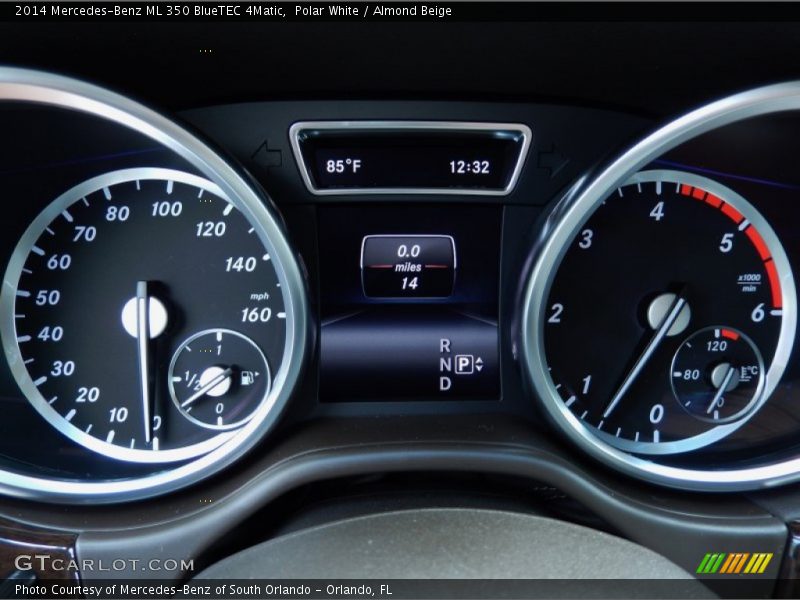 Polar White / Almond Beige 2014 Mercedes-Benz ML 350 BlueTEC 4Matic