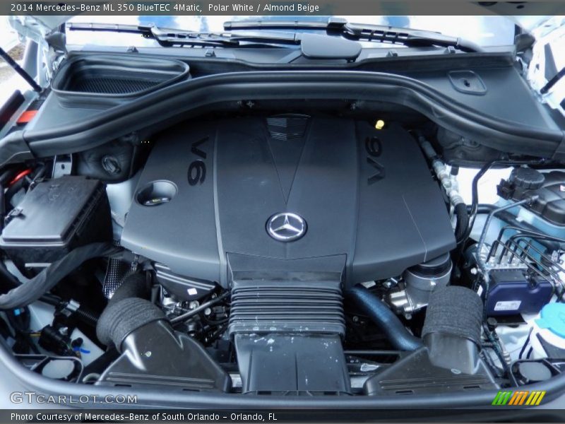 Polar White / Almond Beige 2014 Mercedes-Benz ML 350 BlueTEC 4Matic