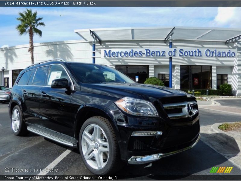 Black / Black 2014 Mercedes-Benz GL 550 4Matic