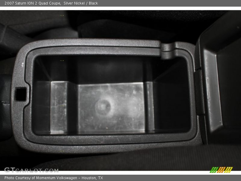 Silver Nickel / Black 2007 Saturn ION 2 Quad Coupe