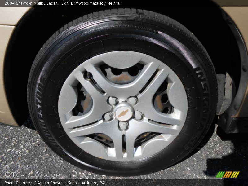 Light Driftwood Metallic / Neutral 2004 Chevrolet Malibu Sedan