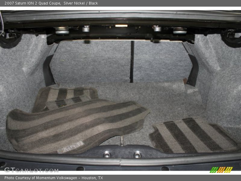 Silver Nickel / Black 2007 Saturn ION 2 Quad Coupe