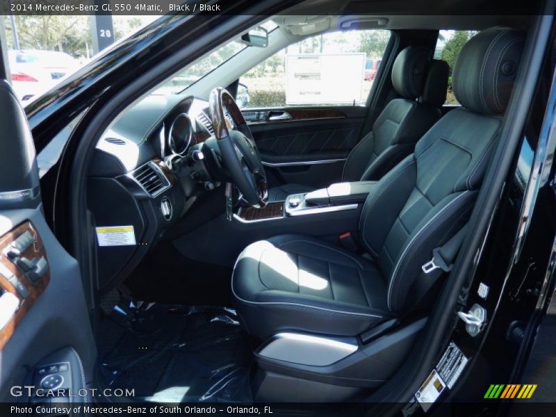 Front Seat of 2014 GL 550 4Matic