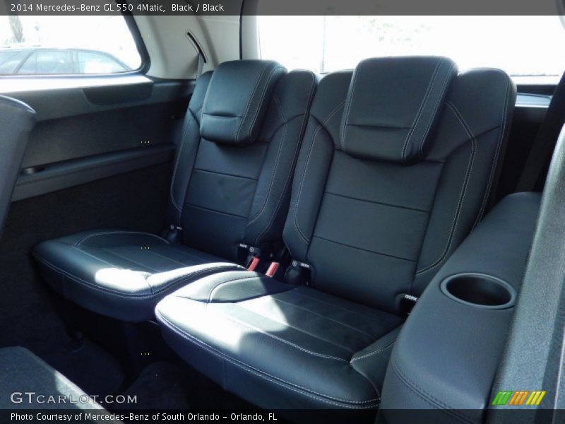 Rear Seat of 2014 GL 550 4Matic