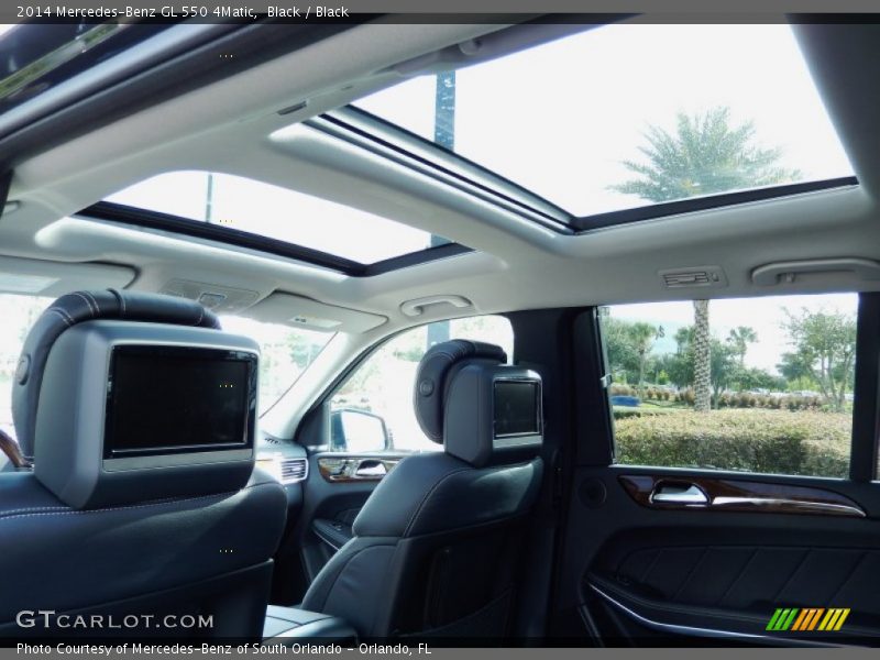 Sunroof of 2014 GL 550 4Matic