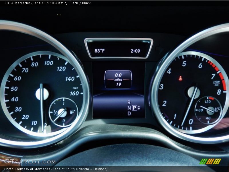  2014 GL 550 4Matic 550 4Matic Gauges