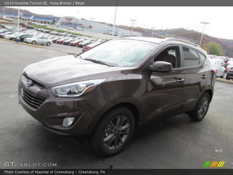 Kona Bronze / Beige 2014 Hyundai Tucson SE