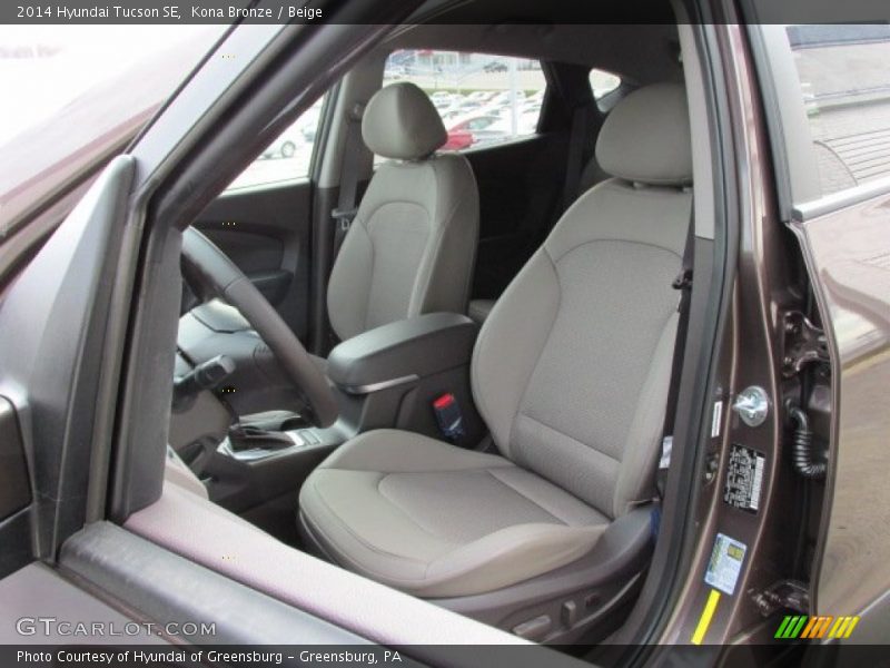 Kona Bronze / Beige 2014 Hyundai Tucson SE