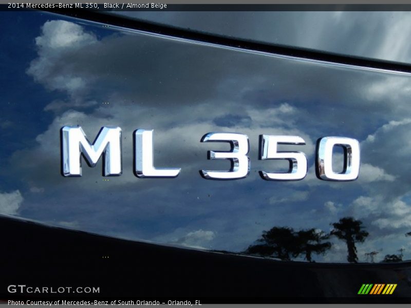 Black / Almond Beige 2014 Mercedes-Benz ML 350