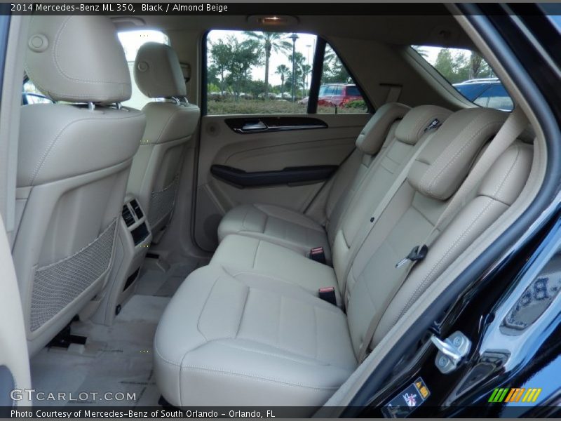 Black / Almond Beige 2014 Mercedes-Benz ML 350
