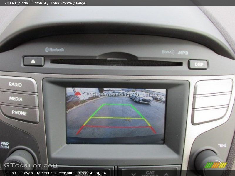 Kona Bronze / Beige 2014 Hyundai Tucson SE