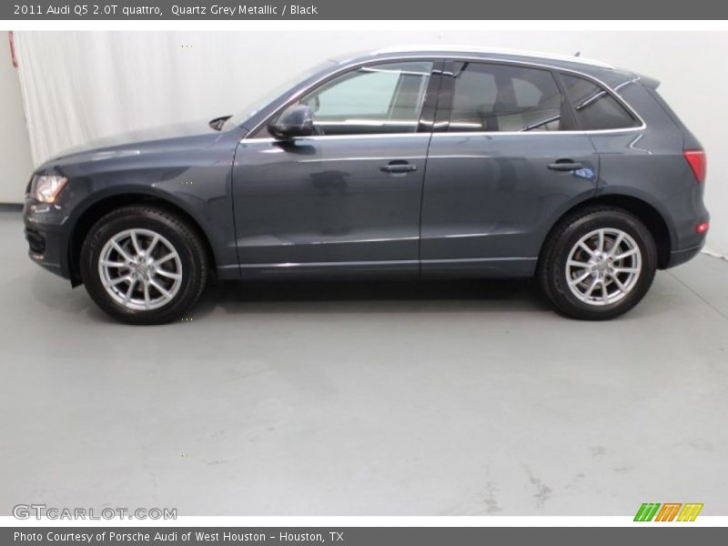 Quartz Grey Metallic / Black 2011 Audi Q5 2.0T quattro