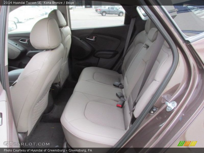 Kona Bronze / Beige 2014 Hyundai Tucson SE