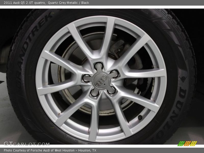 Quartz Grey Metallic / Black 2011 Audi Q5 2.0T quattro
