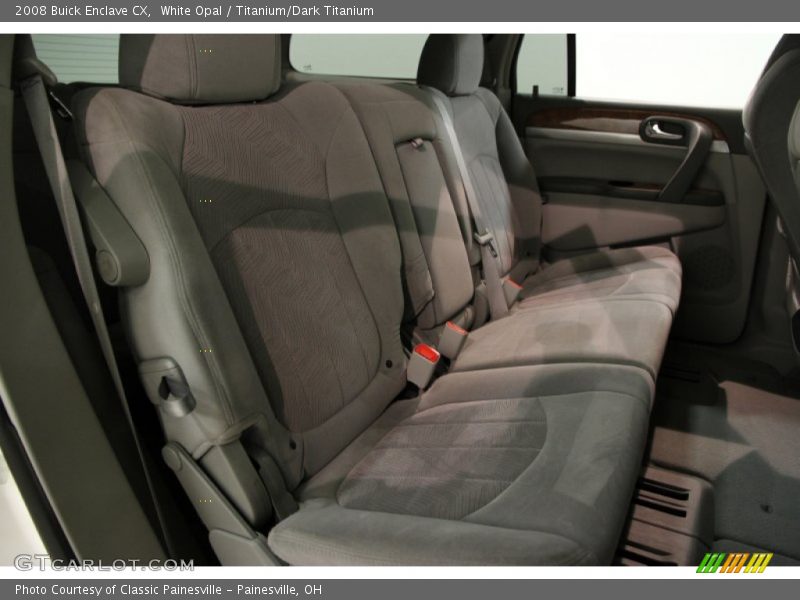 White Opal / Titanium/Dark Titanium 2008 Buick Enclave CX