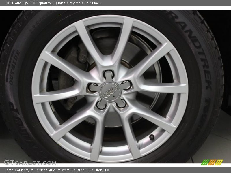Quartz Grey Metallic / Black 2011 Audi Q5 2.0T quattro