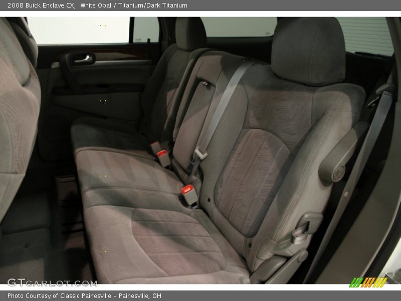 White Opal / Titanium/Dark Titanium 2008 Buick Enclave CX