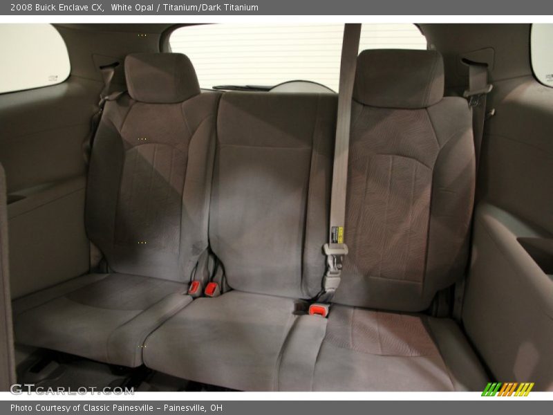 White Opal / Titanium/Dark Titanium 2008 Buick Enclave CX