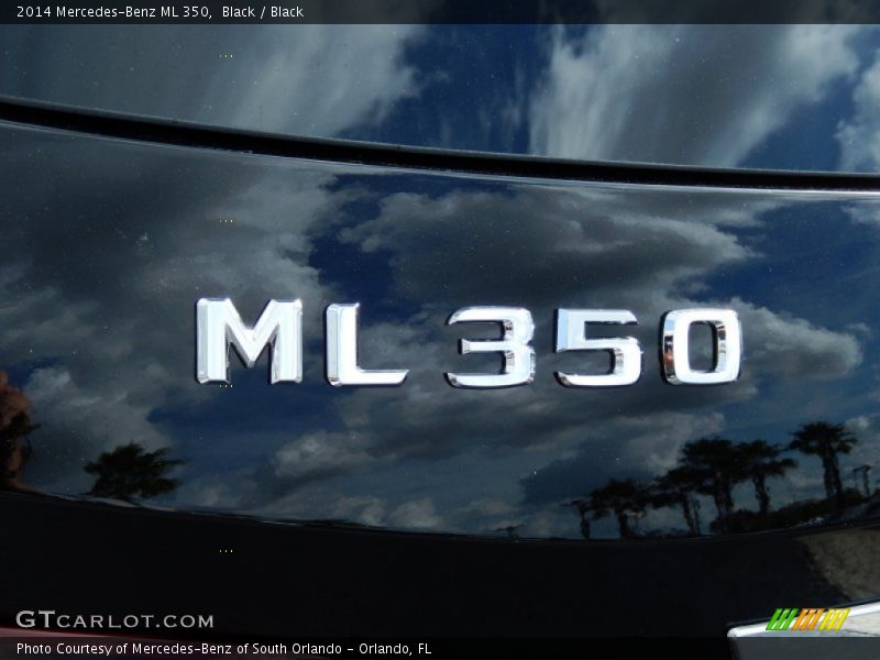 Black / Black 2014 Mercedes-Benz ML 350