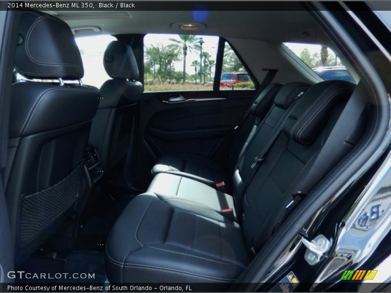 Black / Black 2014 Mercedes-Benz ML 350
