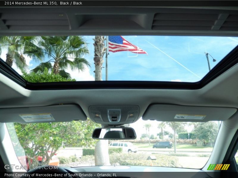 Black / Black 2014 Mercedes-Benz ML 350