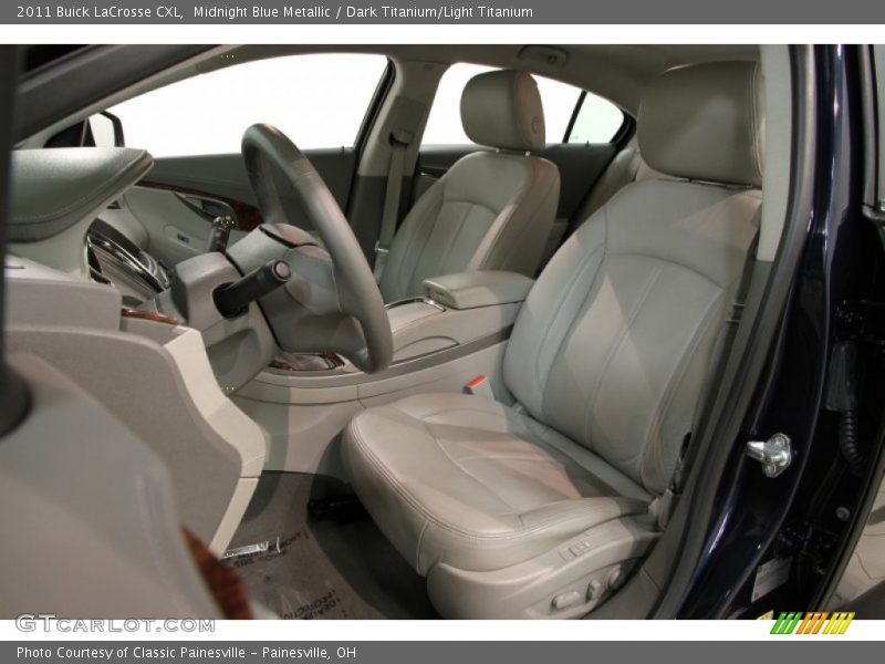 Midnight Blue Metallic / Dark Titanium/Light Titanium 2011 Buick LaCrosse CXL