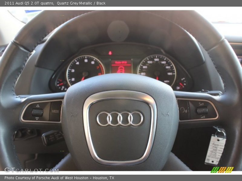 Quartz Grey Metallic / Black 2011 Audi Q5 2.0T quattro