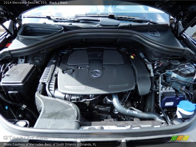 Black / Black 2014 Mercedes-Benz ML 350