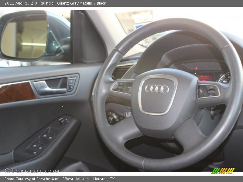 Quartz Grey Metallic / Black 2011 Audi Q5 2.0T quattro