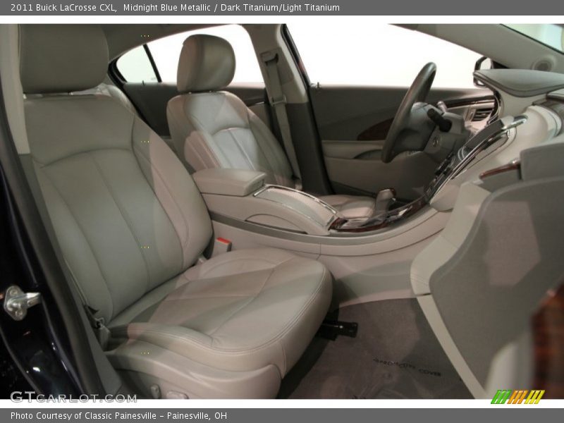 Midnight Blue Metallic / Dark Titanium/Light Titanium 2011 Buick LaCrosse CXL