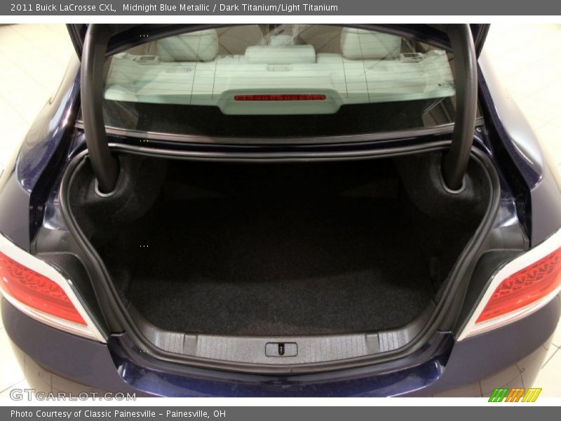 Midnight Blue Metallic / Dark Titanium/Light Titanium 2011 Buick LaCrosse CXL